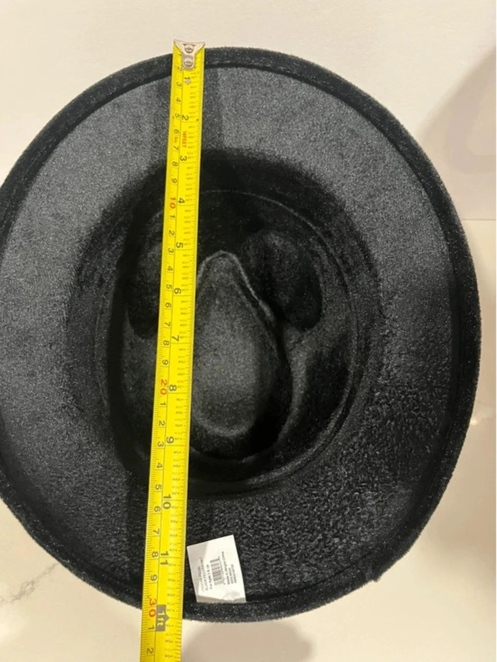 Black fedora hat Costume Velvet party new years